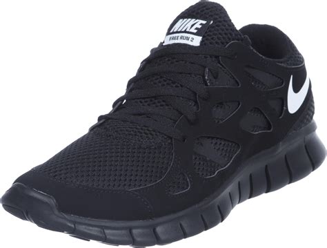 nike free run 2 schwarz weiß